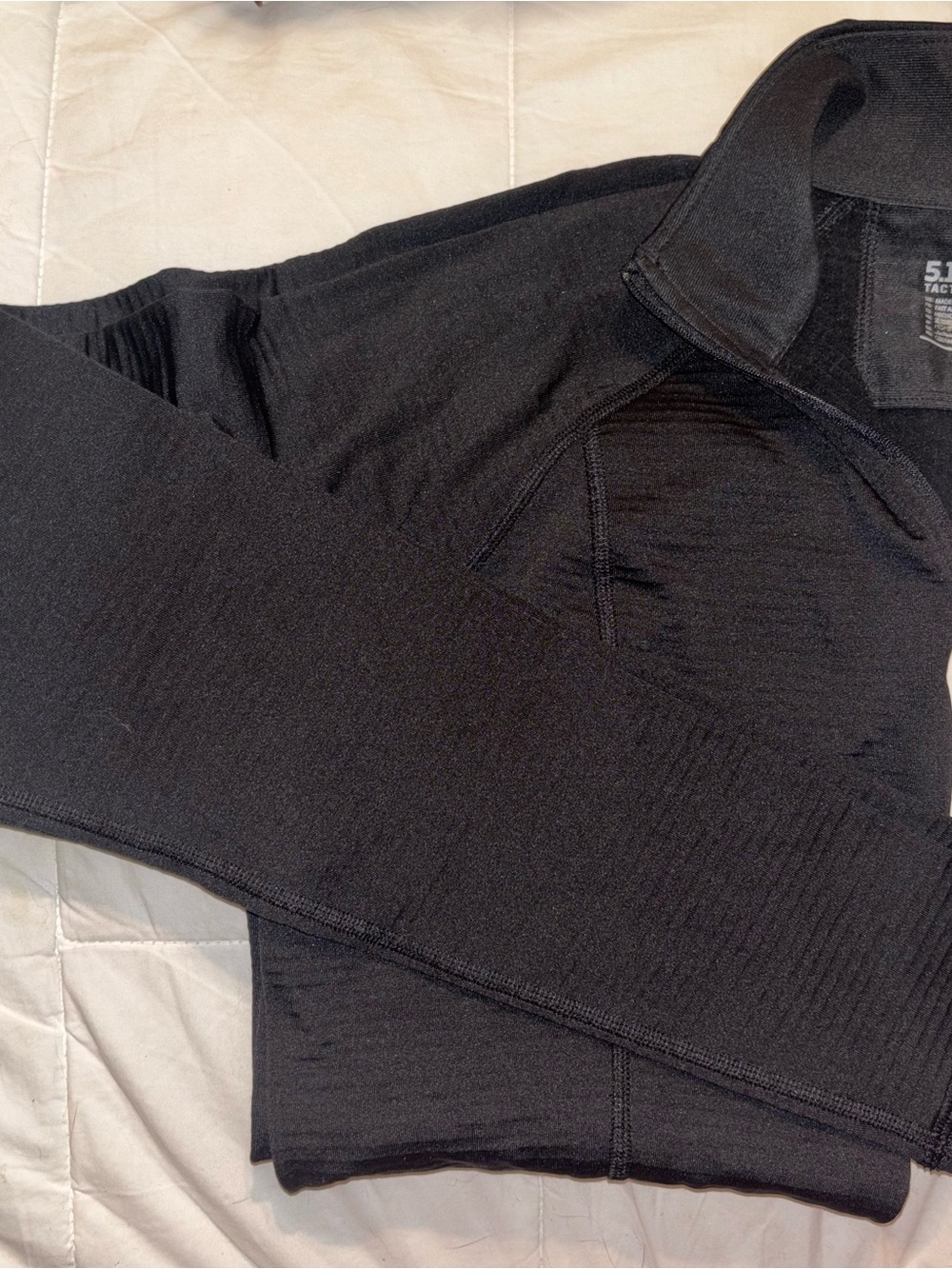 5.11 Tactical Men’s Zip-Up Performance Sweater - Black
